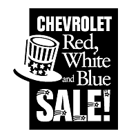 Chevrolet Red White and Blue Sale