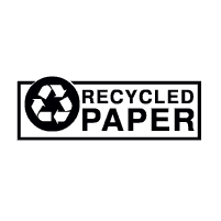 Recycled Paper sign