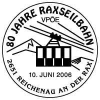 80 Jahre Raxseilbahn Reichenau an der Rax